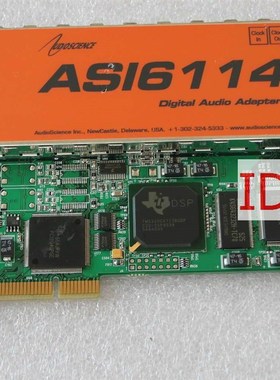 极速Digital ASI6114 Revy G0 数字多通道 平衡音频广播 卡 ASI62