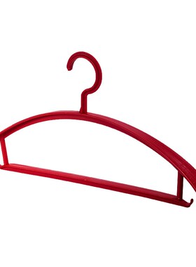 新品衣架结婚红色喜庆家用备婚陪嫁用品轻奢晾衣服撑X子婚礼新娘