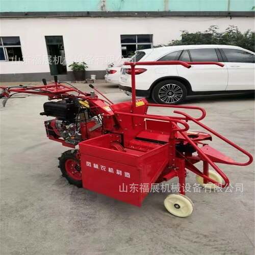 极速促190型单行手扶玉米收获机工E厂188型手扶柴油玉米收获机新