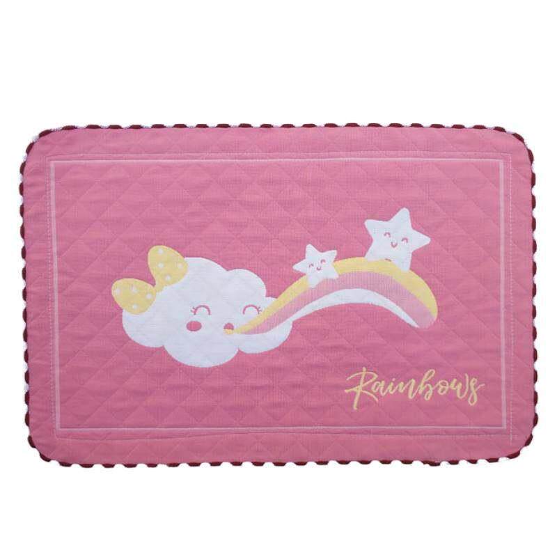 极速儿童纯棉加厚三层纱布枕套 单条装 婴儿宝宝3N0x50枕头套40x6