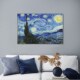 Prin Vincent Night 极速Starry Famous byo Gogh Art Van Artist