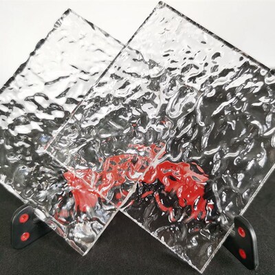 极速厂销促品吧台定制b厚板压克力2030F405060mm抛光桌脚透明加工