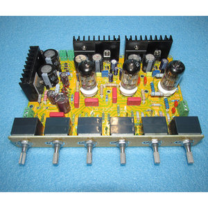。6N2+6N11电子管负反馈高音中音低音双声道音调板蓝壳电位器LG33