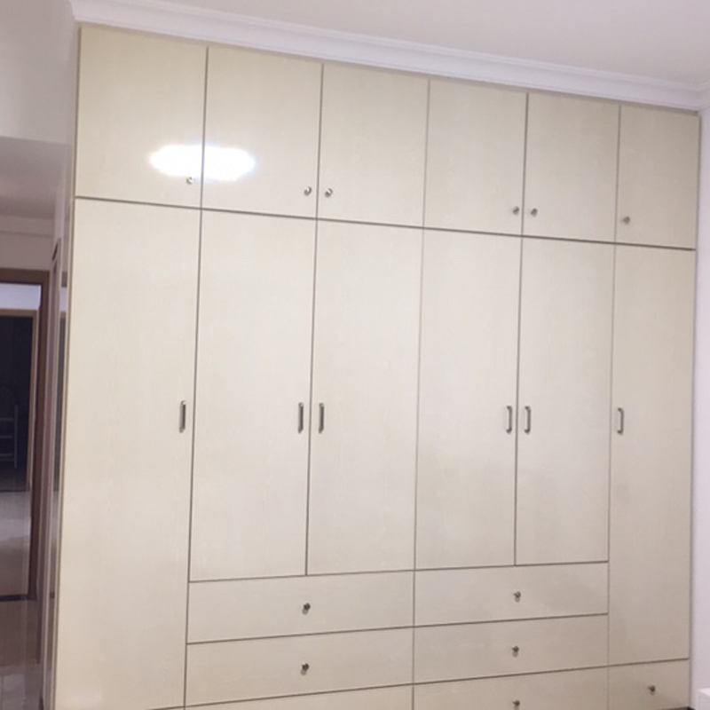 政祥板材亮光多层免漆板E0级环保17mmTRUE感柳桉实V木衣柜板生态