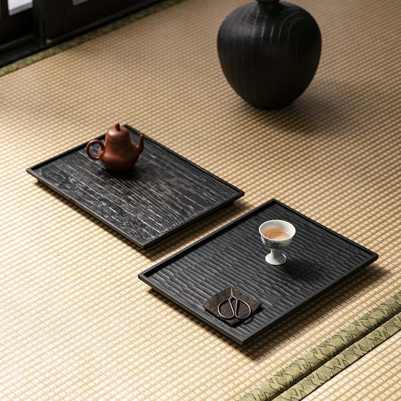 白蜡木日式炭烧壶承茶托盘长方干泡茶台小茶盘侘寂原木收纳茶具盘,餐饮具,茶盘,淘宝优惠券,粉丝福利购,淘宝优惠卷