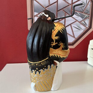 非遗泥人张摆件-包公包青天包拯摆件办公桌摆件送法院法官领导