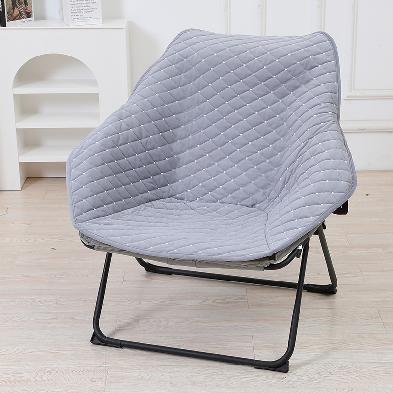 冬天六角椅休闲折叠躺椅垫冬季坐垫懒人I午休沙发椅子垫套折椅罩