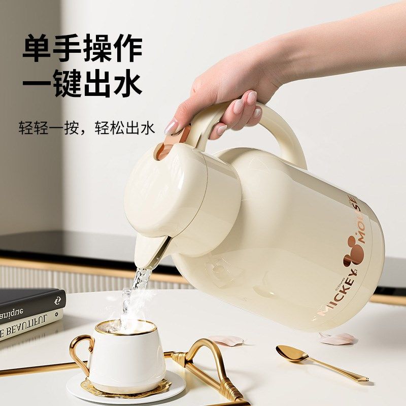 jeko保温壶学生宿舍热水瓶大容量高端保温水壶暖瓶家用热水保温瓶