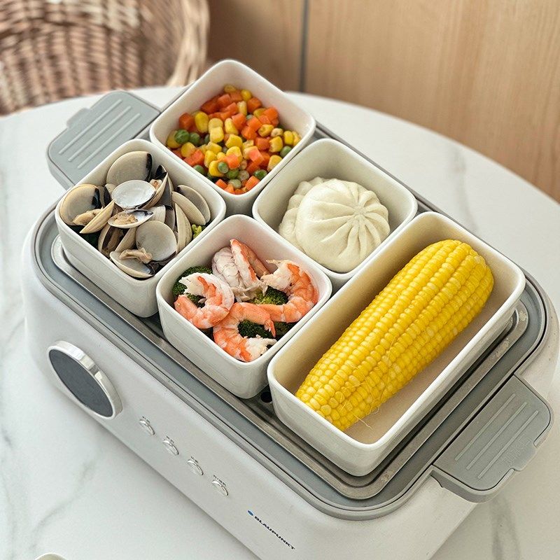 方形陶瓷碗耐高温电蒸锅专用碗长方形月子餐蒸菜蒸饭碗点心干果碗,餐饮具,碗,淘宝优惠券,粉丝福利购,淘宝优惠卷