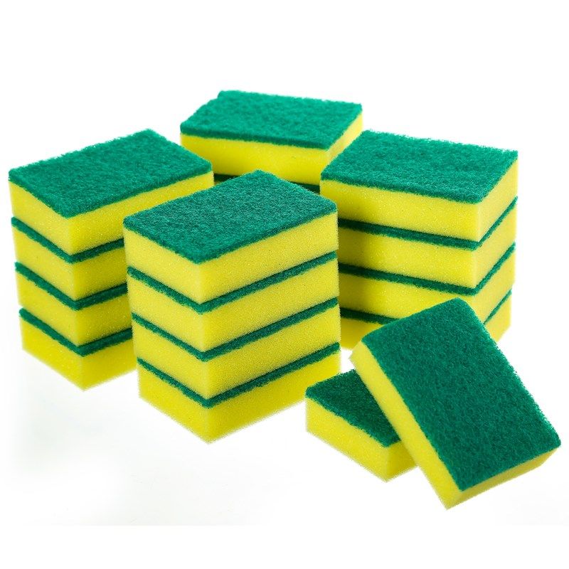 海绵擦洗碗海绵百洁布洗碗布厨房清洁刷锅刷碗洗碗海绵块送钢丝球,家庭/个人清洁工具,厨房用刷,淘宝优惠券,粉丝福利购,淘宝优惠卷