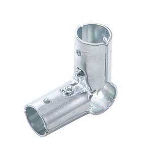 2532圆管二通三通卡扣镀锌管接头晾衣架鱼池大棚铁管连接件