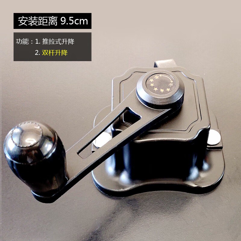 免打孔手摇器维修k更换晾衣架配件升降器单杆双杆多尺寸手动摇把