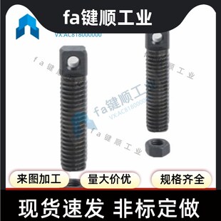 L15 L40L45 L30 L25 L20 L10 拉伸弹簧支柱带槽FFC01