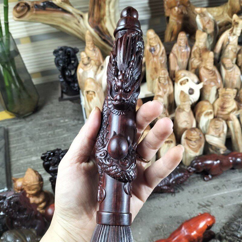 非洲小叶紫檀木雕刻摆件文昌笔摆件居家办公室招财摆件