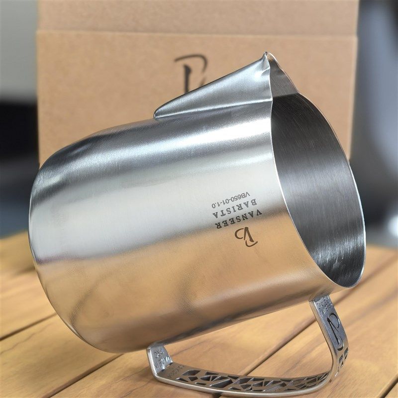 VanseerBarista新手入门压纹拉花缸不锈钢304拉花缸竞赛版拉花缸,餐饮具,拉花缸/拉花杯/打奶缸,淘宝优惠券,粉丝福利购,淘宝优惠卷