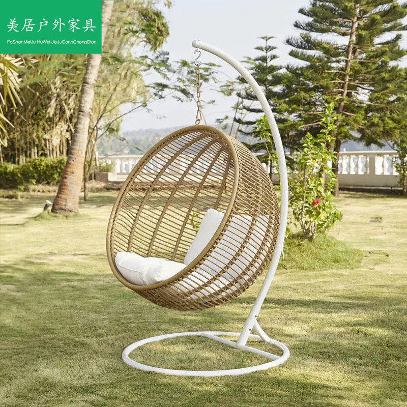 吊篮椅子室内秋千家用阳台卧室少女网红藤椅鸟巢摇篮椅吊椅悬挂式