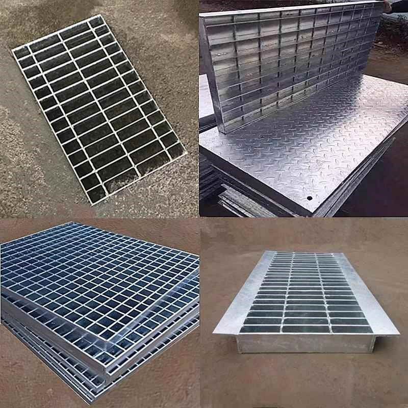 热镀锌钢格板水沟地沟网格栅电缆沟花纹板不锈钢地下室集水井盖板,基础建材,排水沟槽/盖板,淘宝优惠券,粉丝福利购,淘宝优惠卷