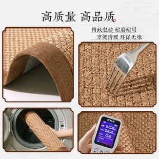 新中式四季通用沙发垫剑麻红木沙发坐垫实木沙发罗汉床盖巾垫子