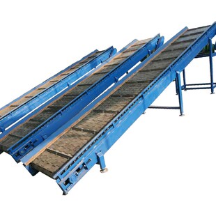 不锈钢链板提升机传送带上料爬坡机工业重件流水线板链式输送机
