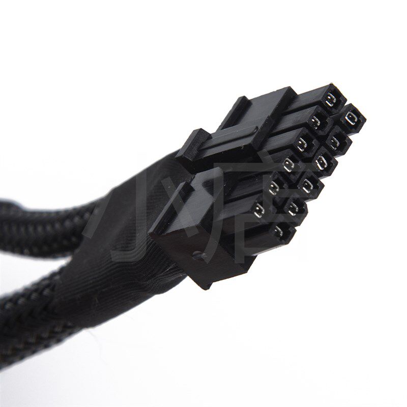 2x8Pin转16Pin显卡供电线RTX4090 RTX4080 12VHPWR双8p母转12+4p