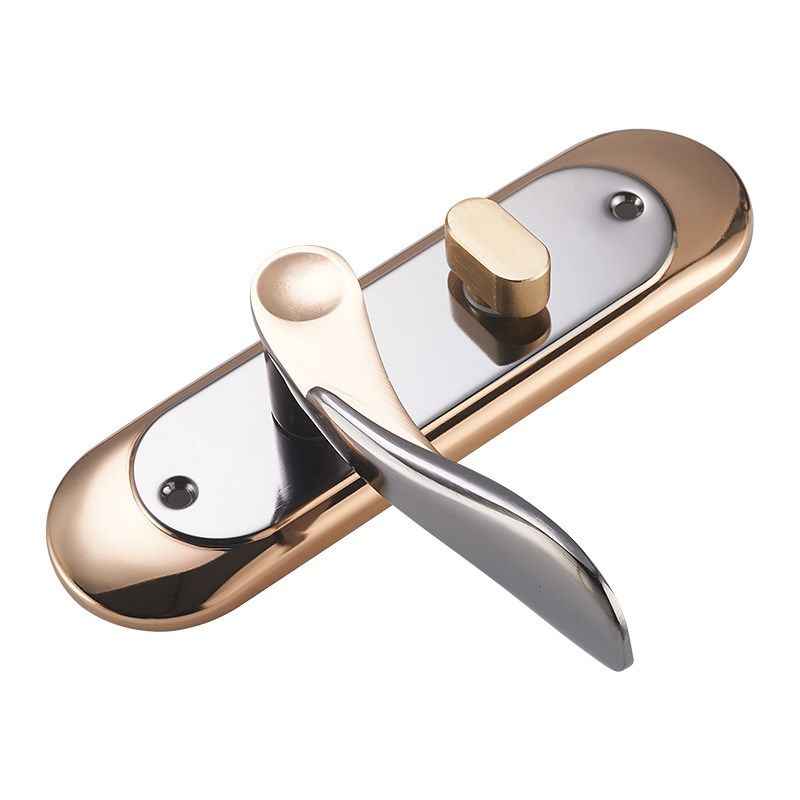 单舌门锁家用卧室通用型房间室内房门木门锁具门把手老式换锁手柄