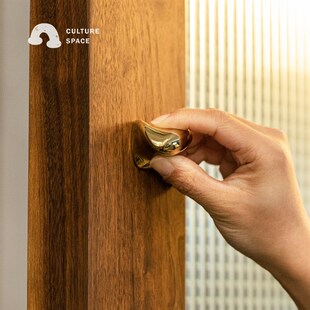 造就工间 复古简约拉手 铜制极简螺旋型柜门抽屉衣柜把手橱柜
