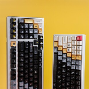 中世纪昆特牌杰洛特巫师狂猎键帽sa球帽机械键盘键帽金属质感黑透