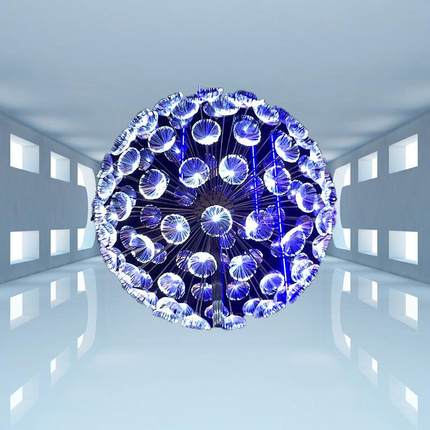 led芦苇灯蒲公英灯装饰公园户外防水景观庭院工程插地草坪灯