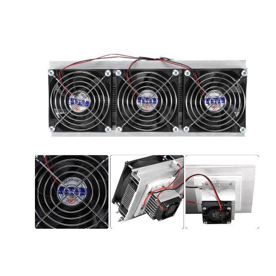 半导体制冷片套件12v 180W电子制冷器散热器小空调冰箱降温模块