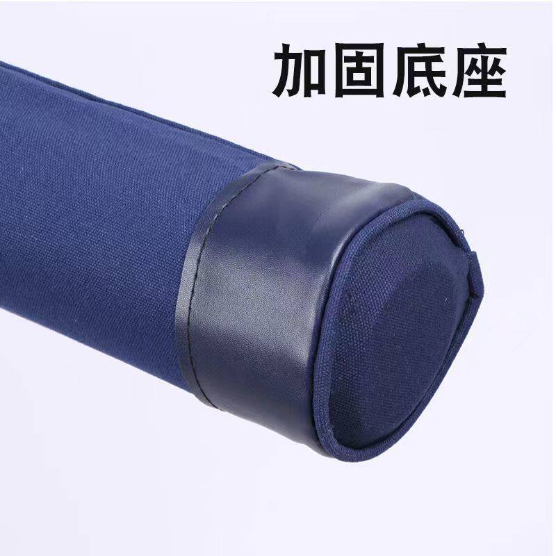 鱼竿包轻便型便携式帆布鱼竿包加厚钓鱼伞包鱼竿收纳包耐磨鱼竿包