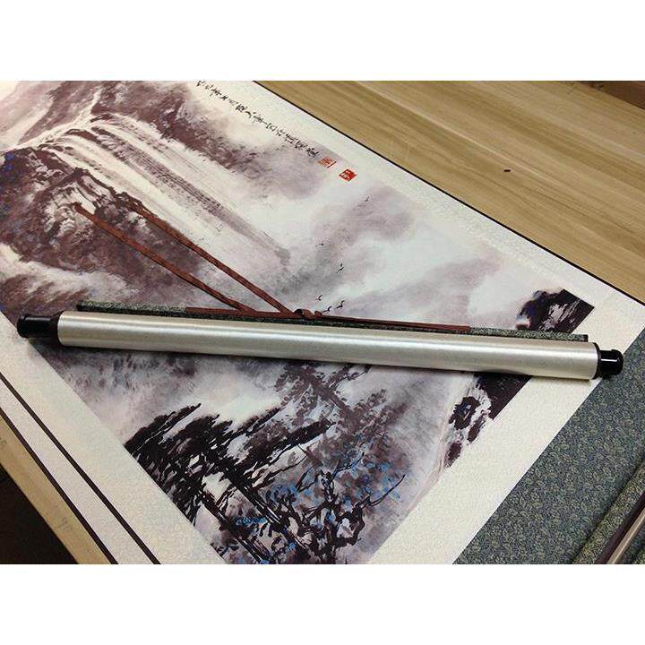 办公室挂画吉祥装饰和气生财横幅丝绸字画卷轴画国画和和美美