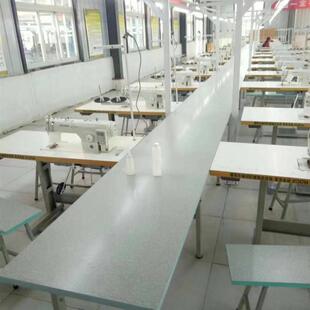 厂家制衣厂流水线灯架服装厂带缝纫机照明流水台母线槽流水车间槽