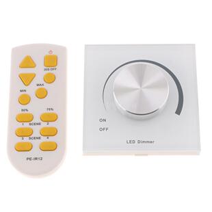 触摸面板无级变光 无线遥控 高兼容性 500W 后沿切相 LED调光器