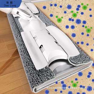夹布拖把平板拖家用2025新款一拖木地板净夹抹布拖布拖地