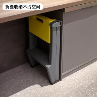 ⇖ly多功能家用梯子折叠梯凳登高凳人字楼梯凳加厚塑料洗车凳