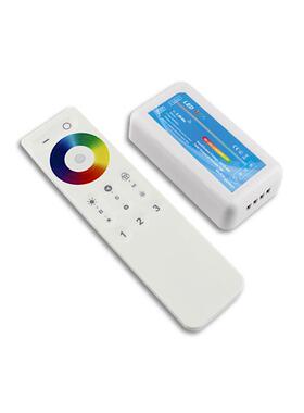 厂家2.4G分组ＤＳ全触摸遥控RGB控制器LED灯条灯带控制器