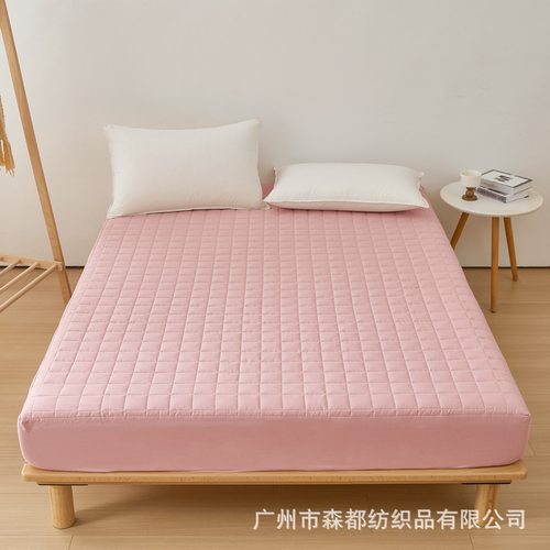 四季通用夹棉床笠床垫保护罩床褥式垫全包耐磨全棉床垫保护套批发