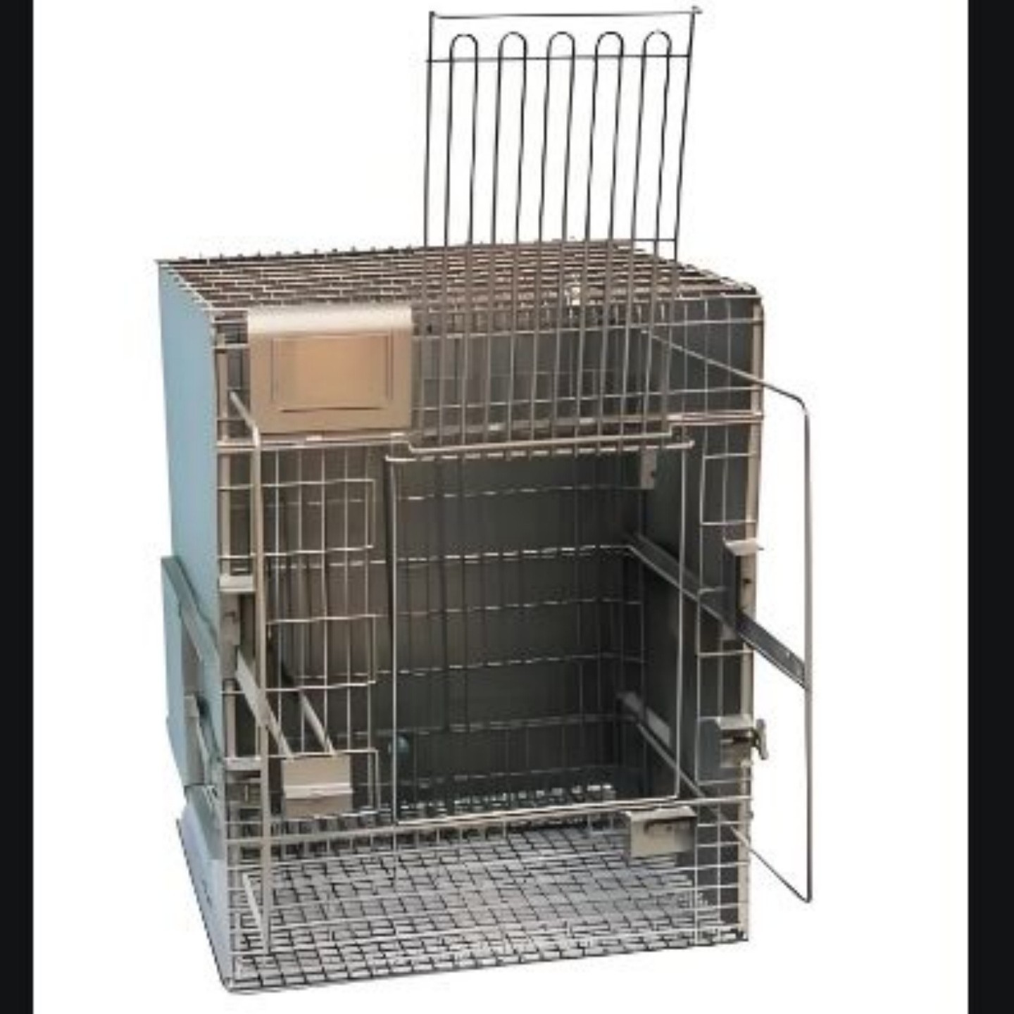 不锈钢猴笼 单层 型号:JV222-MA1库号：M61456  30×30×1.2mm