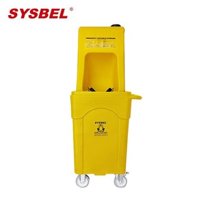 紧急洗眼 洗眼器实验室工厂移动式 西斯贝尔WG6000AD BD推车版