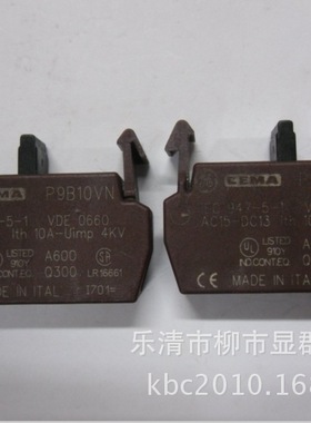 GE   CEMA 辅助触点P9B10VN P9B01VN
