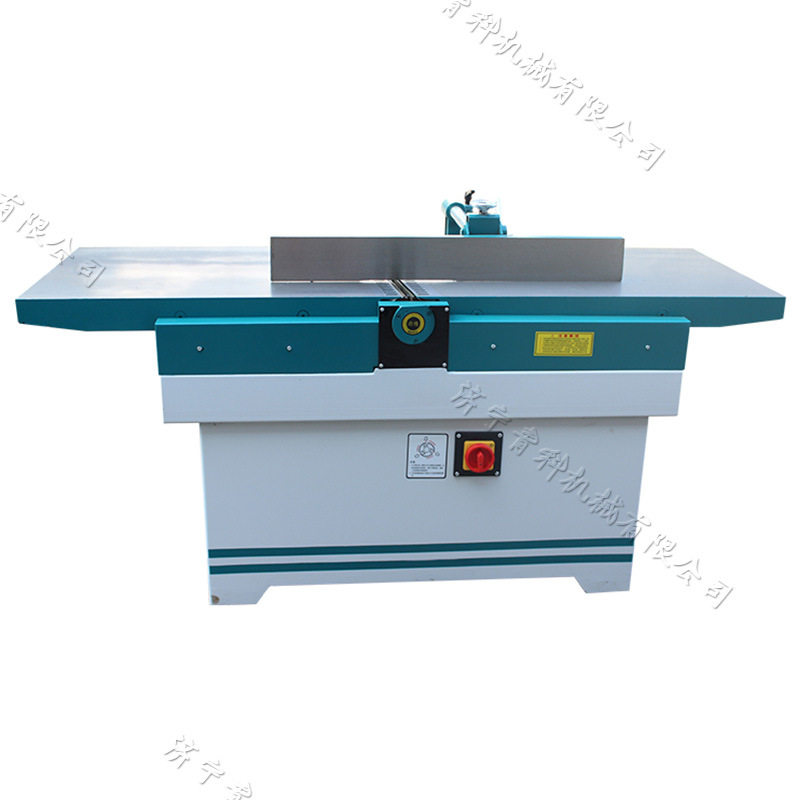 木材地面电动平刨 小型家具桌椅板凳刨床 纵向旋转式木料刨削机