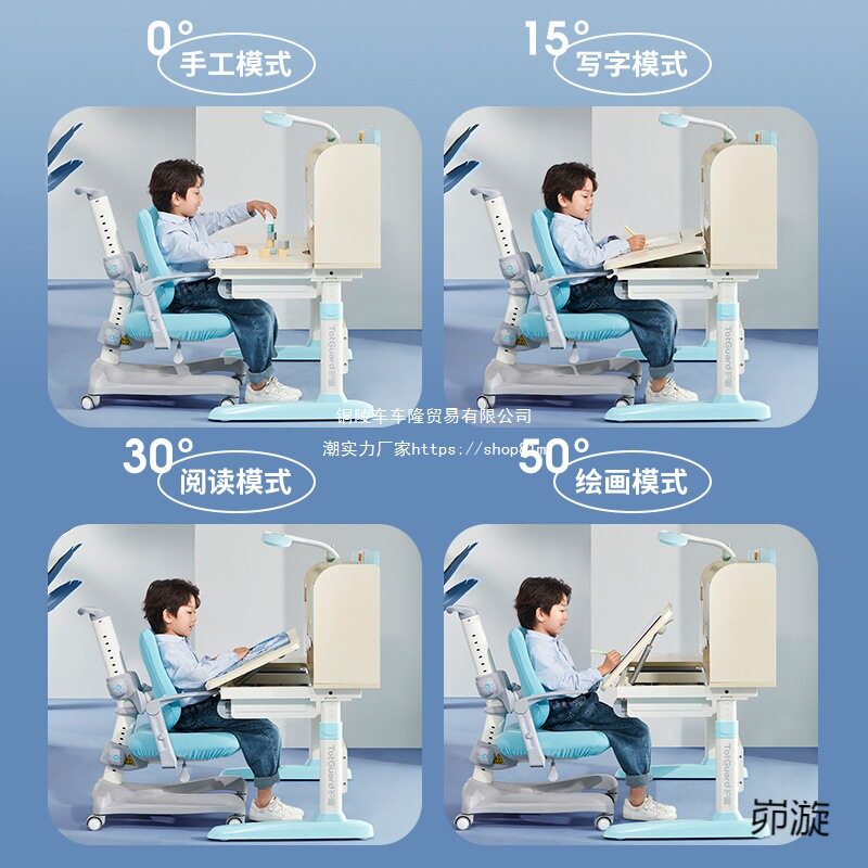 小学生升降学习桌椅套装