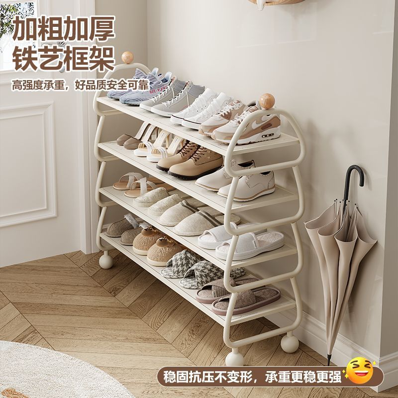 创意铁艺小窄多层入户鞋架