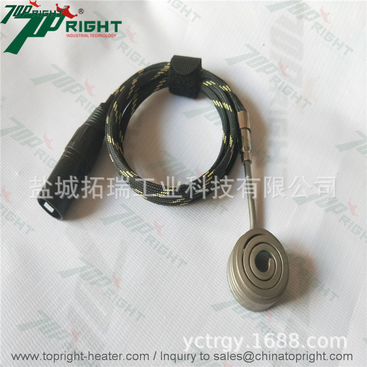包底型石英烟钉加热圈钛钉托底
