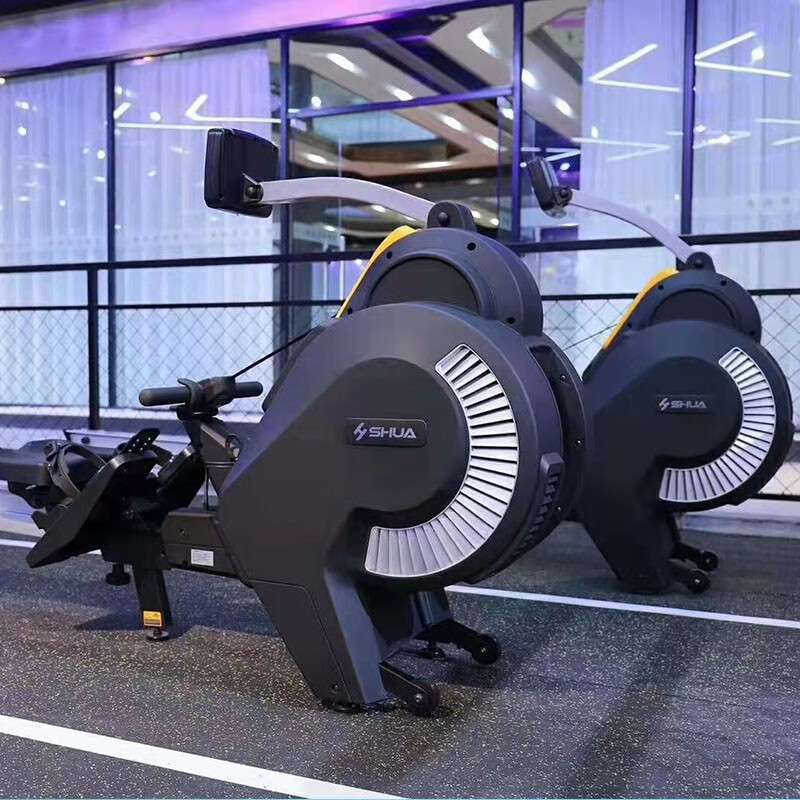 舒华商用磁阻风阻双阻力划船机企业健身器材划船器SH-R8100双桨