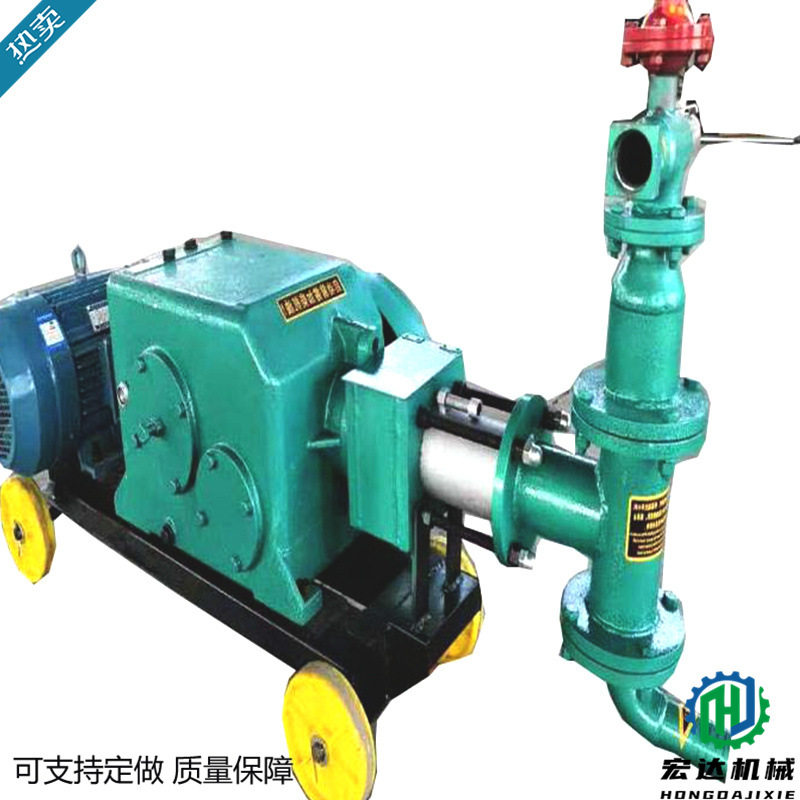 注浆加固石膏基自流平输送泵水泥水玻璃注浆混合灌浆泵泥砂注浆泵