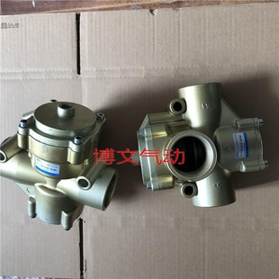 气控截止阀K23JK-40W 32W二位三通气控阀1.5寸DN40 1.2寸
