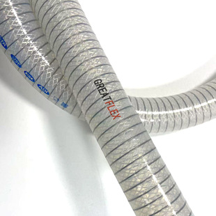 GREATFLEX透明硅胶复合防静电卸油软管FU10工厂