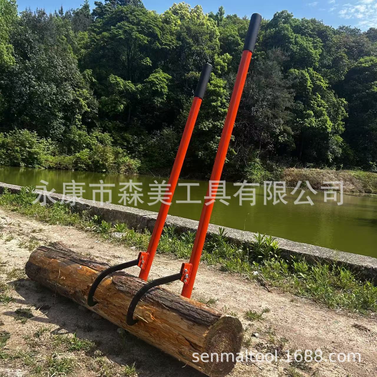 伐木工具撬树器搬木器锯马起树器油锯切割助手劈柴支架