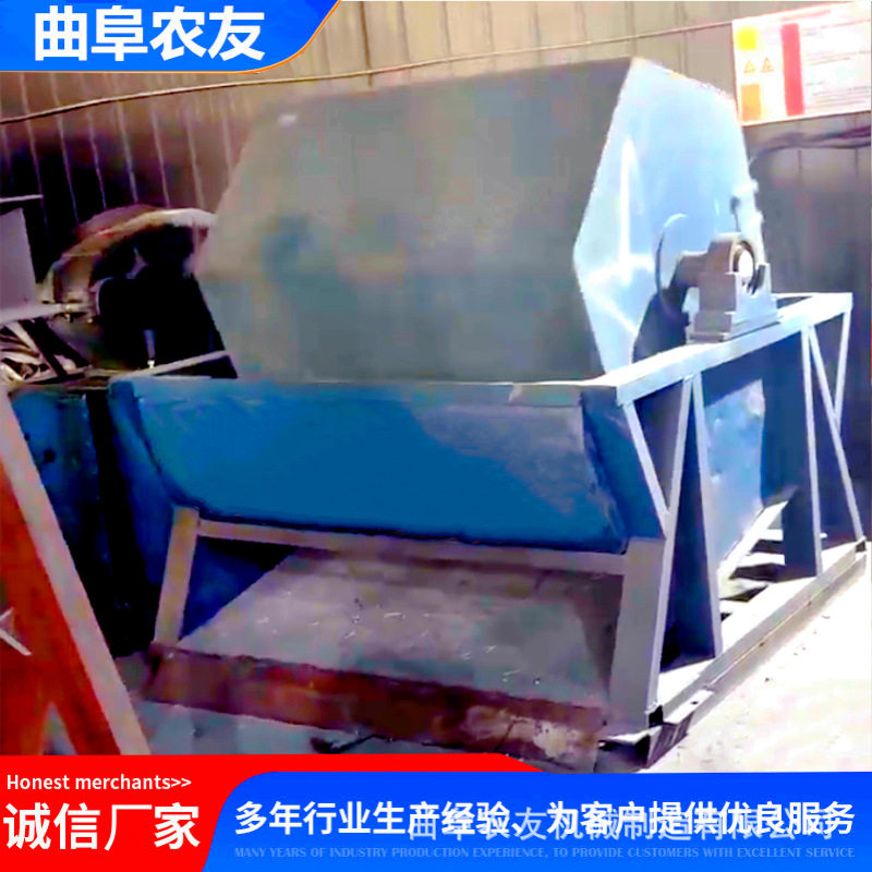 半包围滚筒抛光机 大型火烧铁干磨机 各种金属零件工艺品打磨机